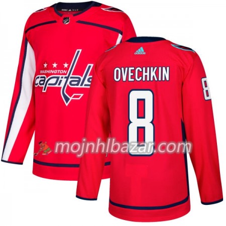 Dresovi Washington Capitals Alexander Ovechkin 8 Adidas 2017-2018 Crvena Authentic - Muške Dresovi Washington Capitals Alexander Ovechkin 8 Adidas 2017-2018 Crvena Authentic - Muške
